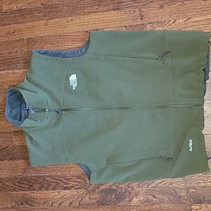 The North Face Olive Green Apex Vest
